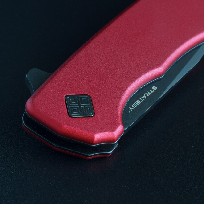 Ніж Ocaso "Strategy", Red Aluminum, Black. Фото 2