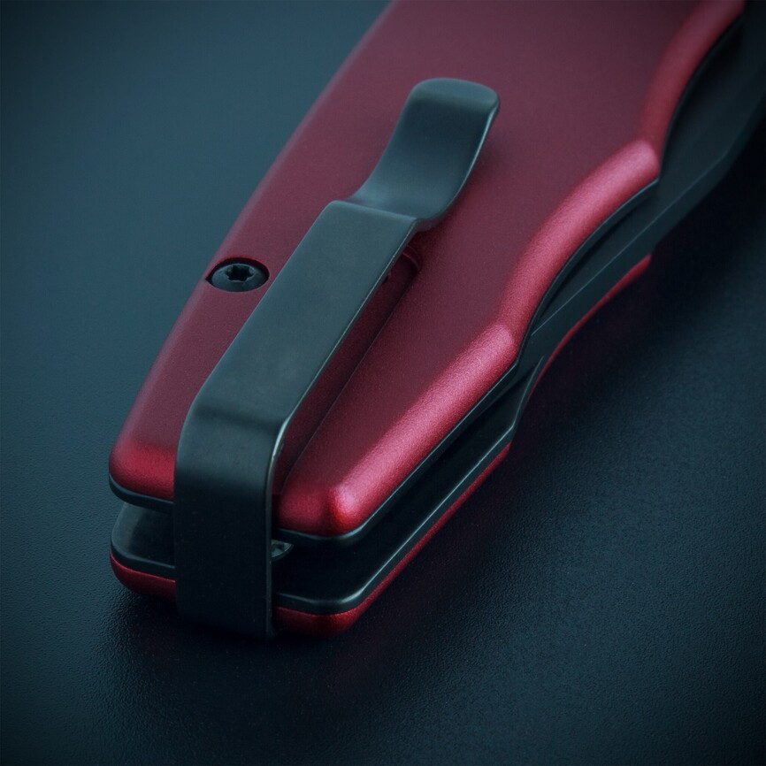 Ніж Ocaso "Strategy", Red Aluminum, Black. Фото 3