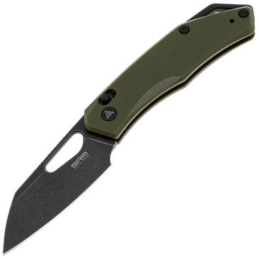 Ніж SRM Cub 261M-GP, 154CM, G10, олива