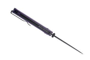 Ніж SRM Terrier 258L-GN, D2, G10, чорно-фіолетовий