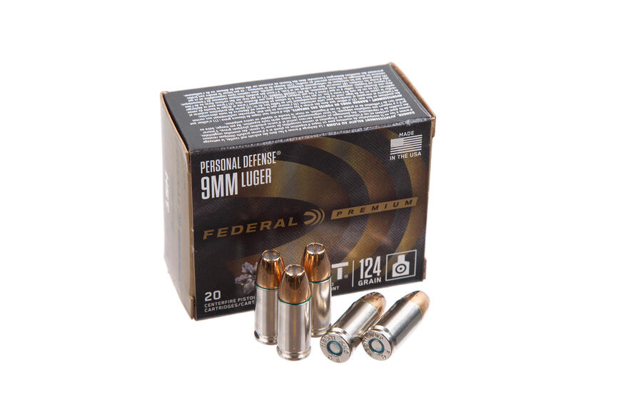 Патрон нарізний Federal HST 9х19 Luger 124Gr (8,04 г) 20 шт/уп