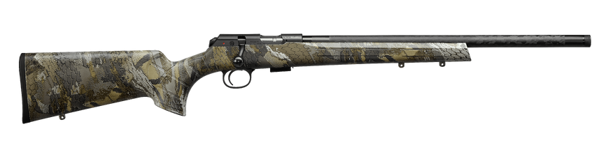 CZ457 CARBON CAMO, кал. 22LR, 525 мм, 1/2x20, Карабін мисливський з 5 заряд. магазином