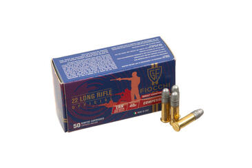 Патрон нарізний Fiocchi Official 22LR, LRN, 40GR (2,59 г), 320 м/с