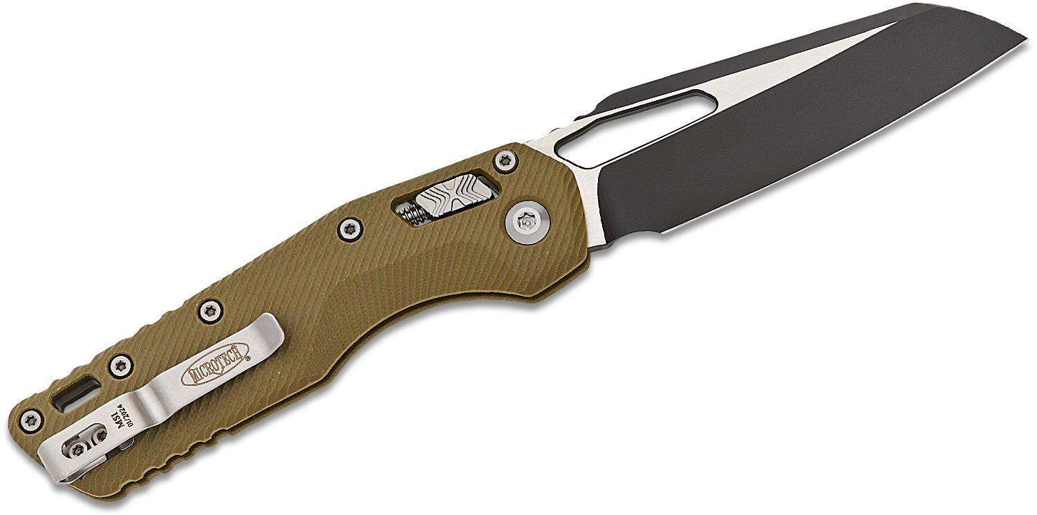 Ніж Microtech MSI SE, fluted black, G10, OD green. Фото 2