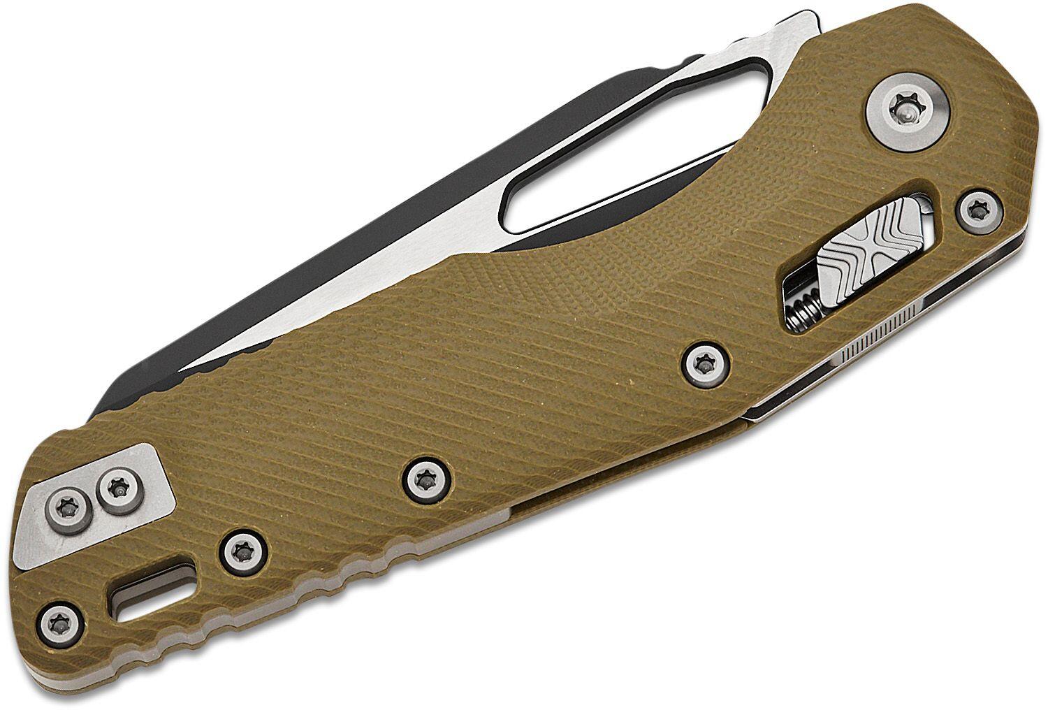 Ніж Microtech MSI SE, fluted black, G10, OD green. Фото 3