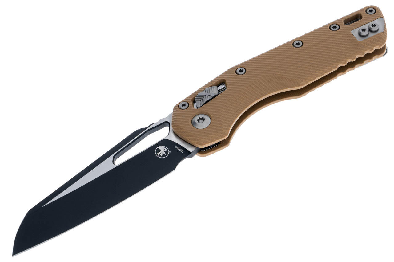 Ніж Microtech MSI SE, fluted black, G10, tan