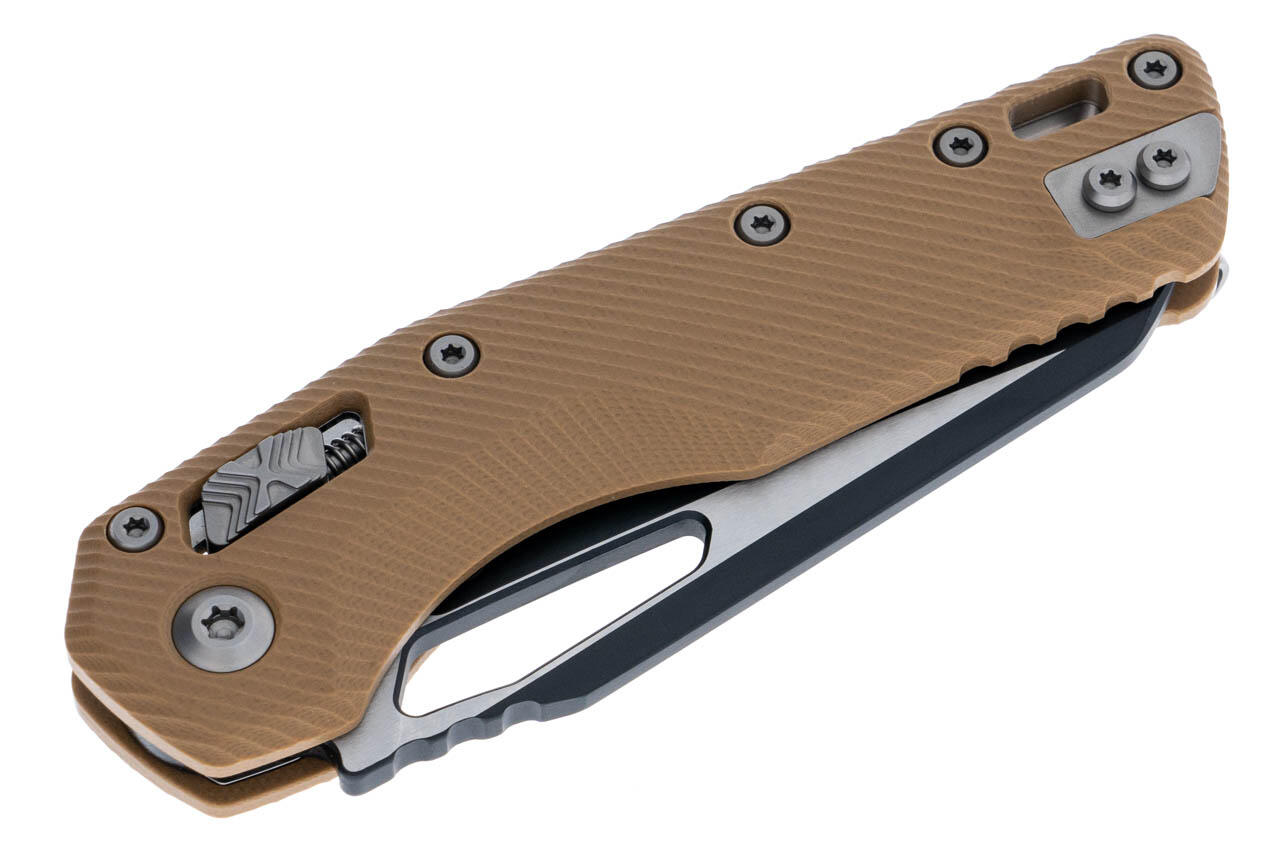 Ніж Microtech MSI SE, fluted black, G10, tan. Фото 3