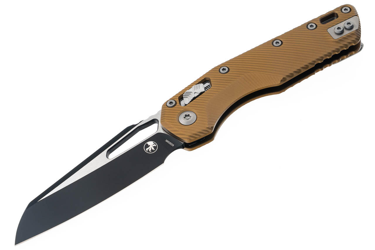 Ніж Microtech MSI SE, fluted black, алюміній, tan