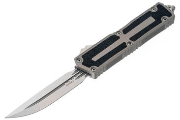 Ніж Microtech Scarab II Gen III D/E-S, stonewash, чорно-сірий