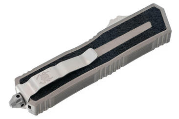 Ніж Microtech Scarab II Gen III D/E-S, stonewash, чорно-сірий