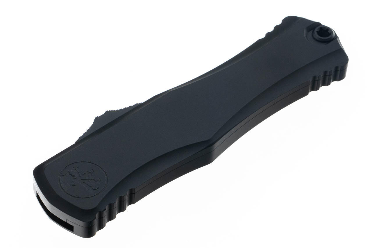 Ніж Microtech Hera II OTF, recurve tactical, чорний. Фото 4