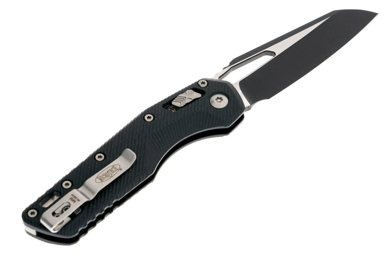 Ніж Microtech MSI SE, fluted black, G10, чорний. Фото 2