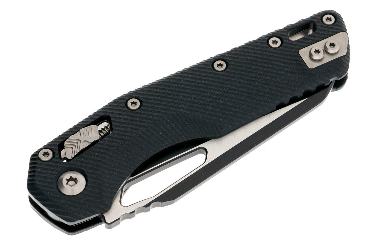 Ніж Microtech MSI SE, fluted black, G10, чорний. Фото 3