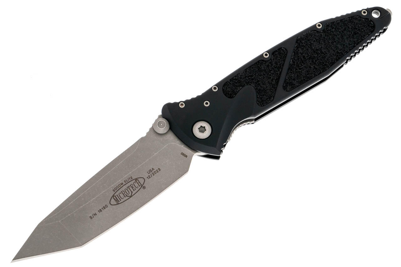 Ніж Microtech  Socom Elite T/E-M, tanto, Apoc, черный