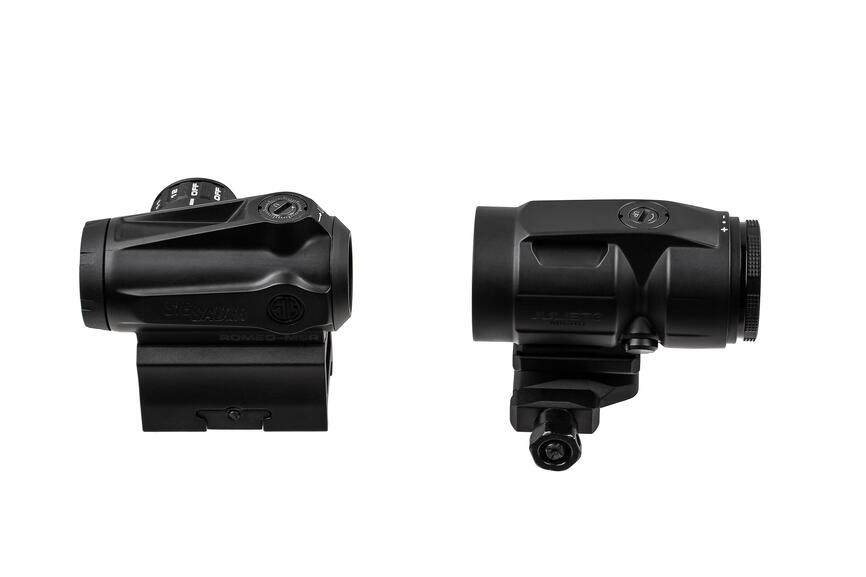 Комплект Sig Optics колiматор ROMEO-MSR Gen II 2 MOA і магніфер JULIET3-MICRO 3X22MM. Фото 4