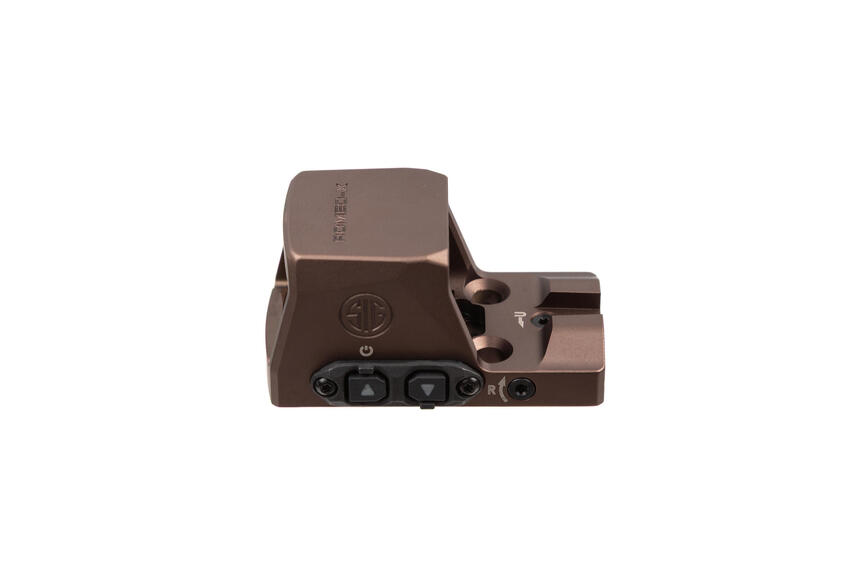 SORX1002 Прицел коллиматорный Sig Optics ROMEO-X PRO FOOTPRINT, OPEN, 2 MOA DOT&32 MOA CIRCLE, FDE. Фото 2