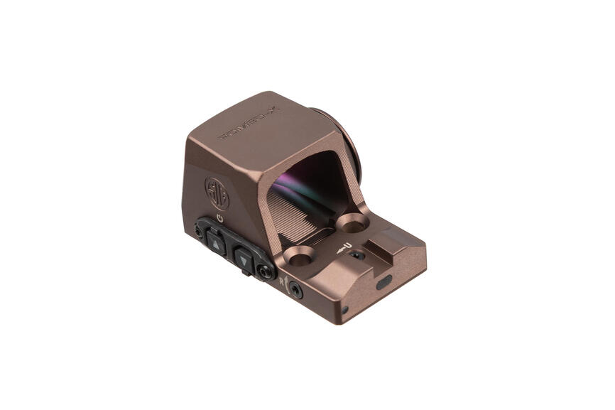 SORX1002 Прицел коллиматорный Sig Optics ROMEO-X PRO FOOTPRINT, OPEN, 2 MOA DOT&32 MOA CIRCLE, FDE. Фото 3