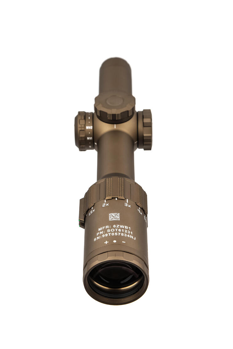 Приціл оптичний SIG Optics TANGO6T 1-6X24MM, 30MM, FFP, 556-762 HORSESHOE ILLUM, 0.2 MRAD, FDE. Фото 4