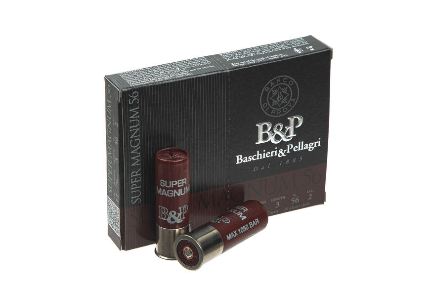 Набої мисливські B&P SUPERMAGNUM к.12/20/76  №0, 10/100шт 56гр