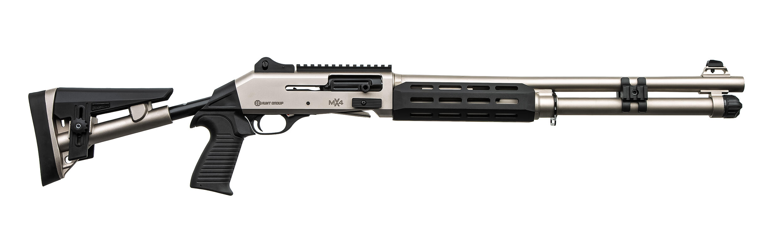 Рушниця мисливська HUNT GROUP MX4-02 PRO SILVER 12GA 51CM