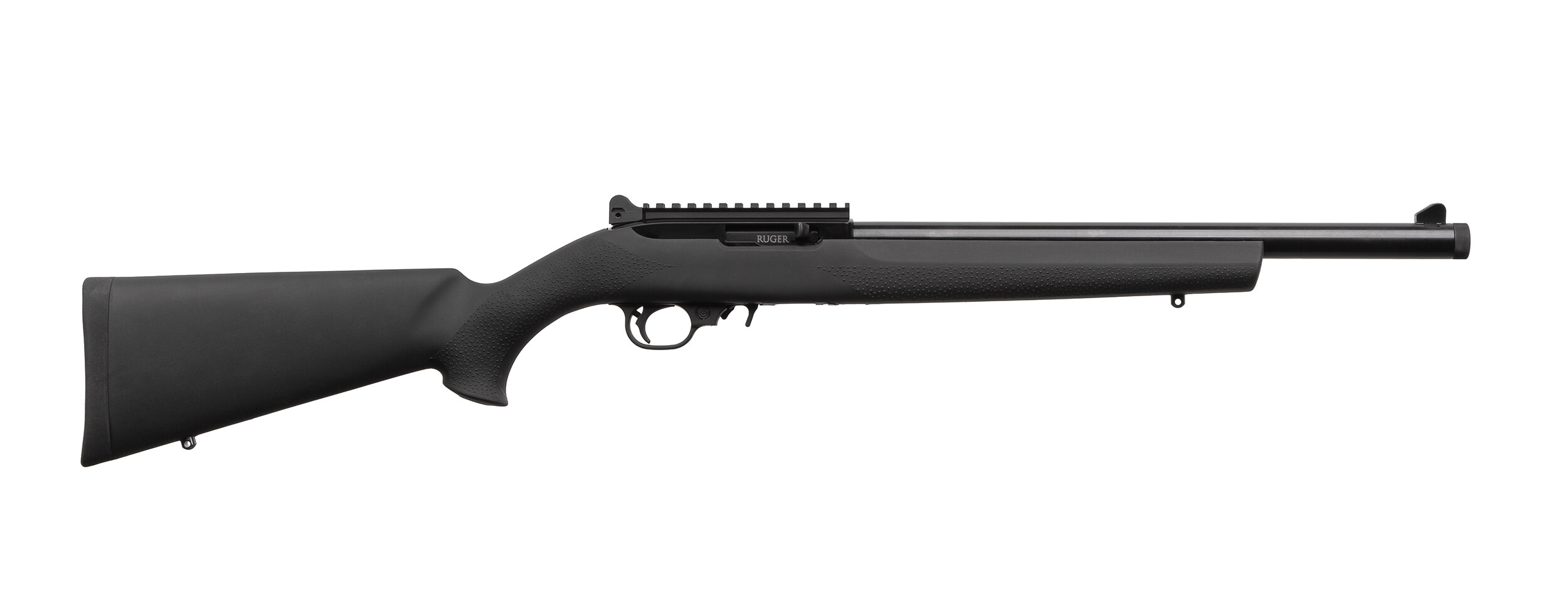 Карабін мисливський RUGER 10/22® Carbine Black Hogue OverMolded