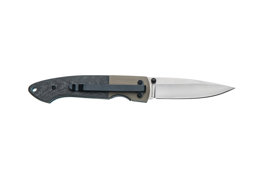 Ніж Maserin Explorer, D2, carbon fiber. Фото 2