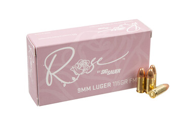 E9MMB1-ROSE-50 Патрон нарізний Sig Sauer 9MM Luger 115 GR Rose FMJ, 50 шт./уп.
