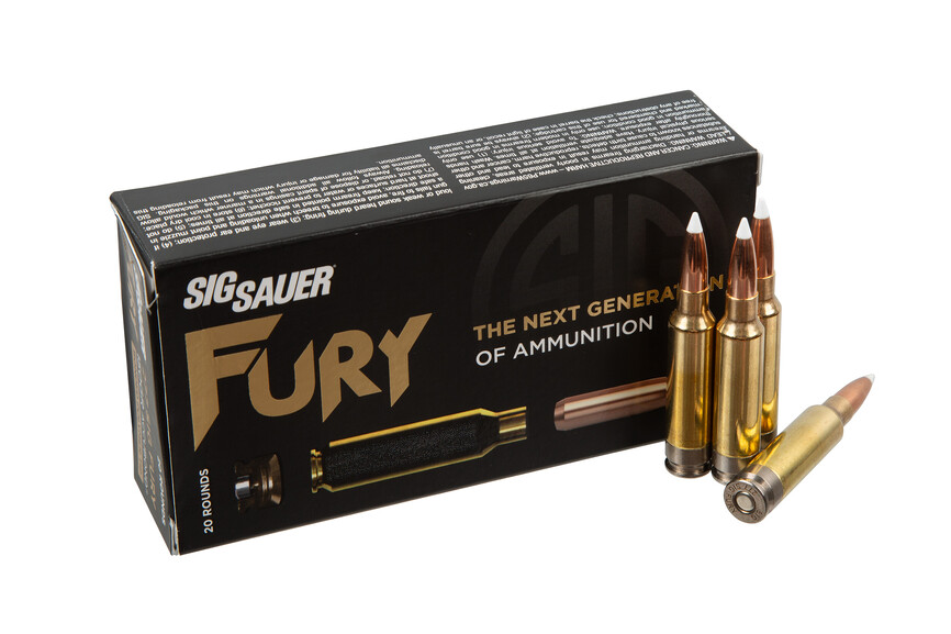 H277SFAB150-20 Патрон нарізний Sig Sauer 277 Fury 150 GR Hybrid Accubond, 20 шт./уп.