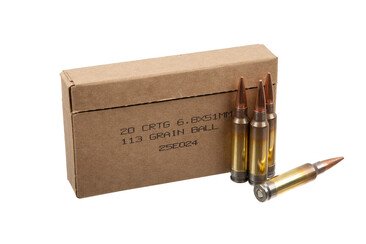 MH68MM113B Патрон нарізний Sig Sauer 6.8x51 113GR HYBRID BALL FMJ
