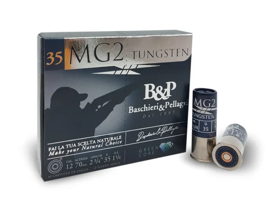 Патрон мисливський B&P MG 2 Tungsten к. 12/20/70 №5 10 шт/100 шт 35 г