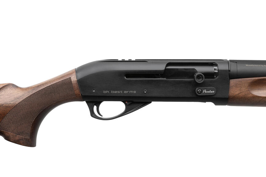 Рушниця мисливська BESTHUGLU BA312 WBLK, 12/76 30" WOOD. Фото 3