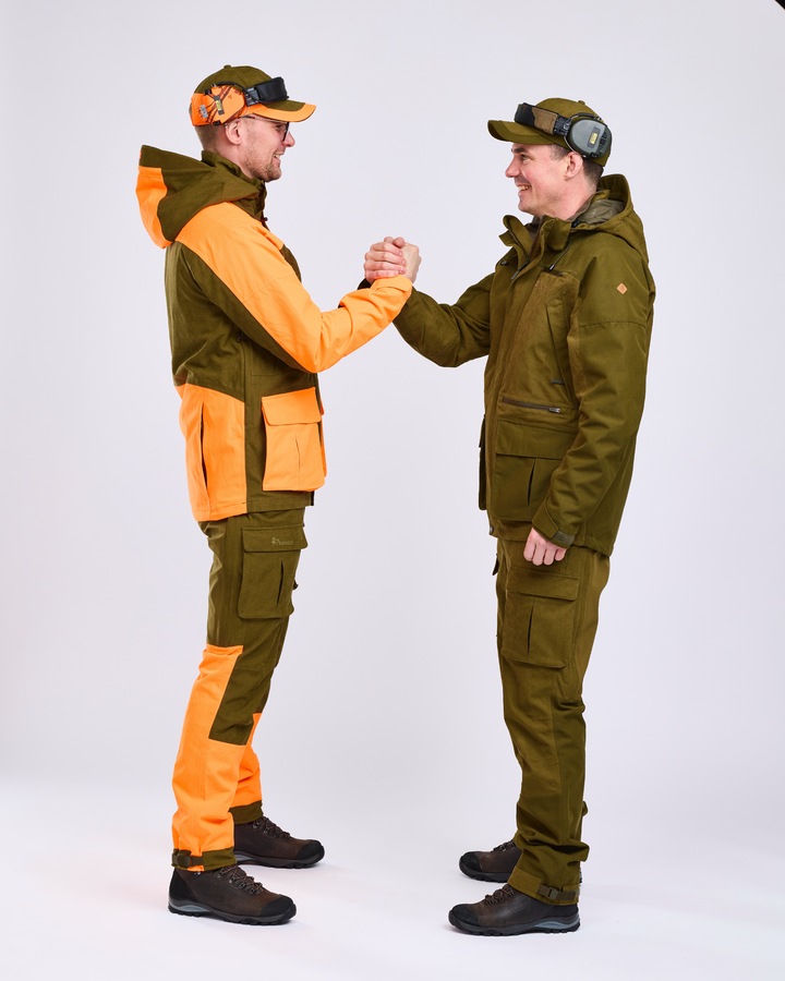 Кепка Pinewood Furudal Exp Hunting 2L CAP OliveGreen/Orange. Фото 2