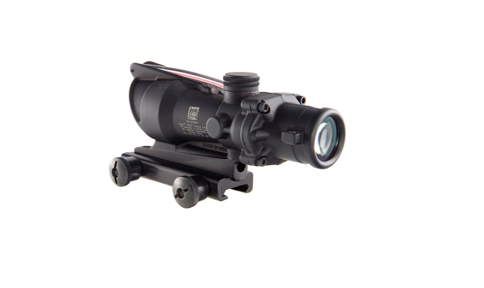 Приціл TRIJICON ACOG 4x32 Dual Illuminated Red Crosshair 300 BLK Merged; TA51. Фото 4