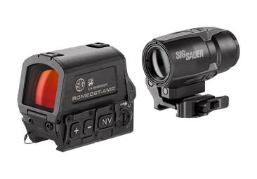 Комплект Sig Optics коллиматор ROMEO8T-AMR 1X40  і магніфер JULIET3T-AMR 3X22MM