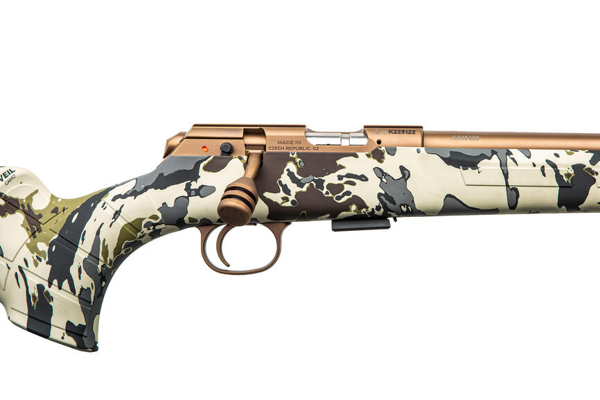 Карабін CZ 457 HUNTER VEIL, 22LR,, 20". Фото 3