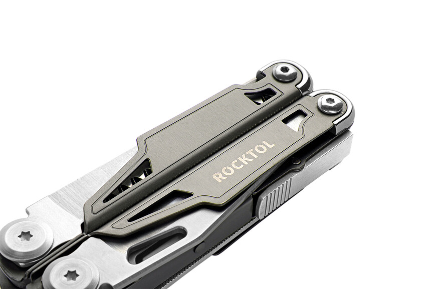 Мультитул Rocktol SK02VG 19-в-1 з титановим покриттям та нейлоновим чохлом в подарунковій коробці. Фото 3