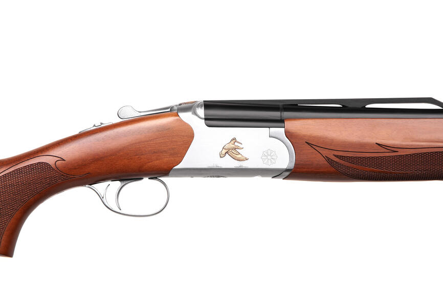 Ружье охотничье Huglu VENTUS Woodcock Silver O&U кал.12/61 см. Фото 2