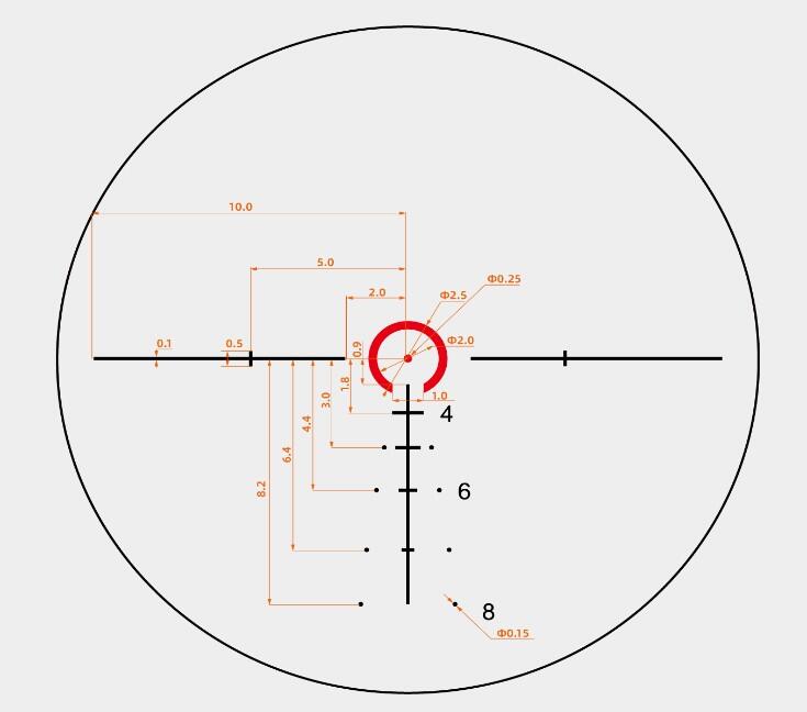 Приціл оптичний Vector Optics Tauron 1-6x24 (30mm) HD illum. SFP VTC-SMIL. Фото 2