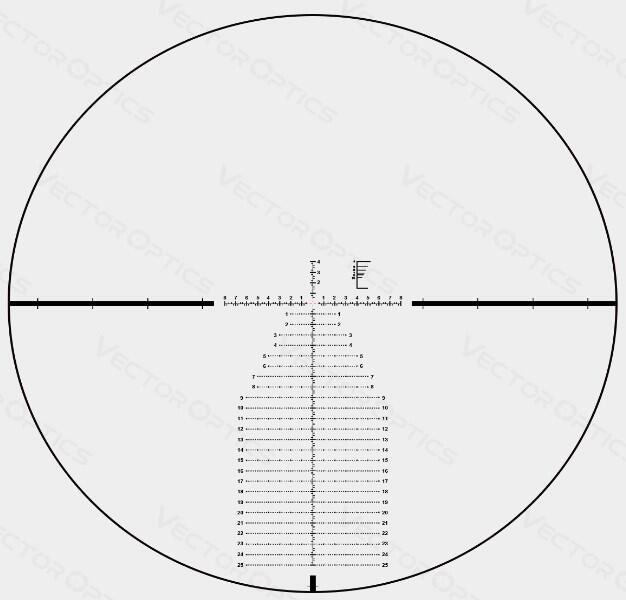 Приціл оптичний Vector Optics Continental X6 4-24x56 (34 мм) FFP illum. VEC-MBR. Фото 2