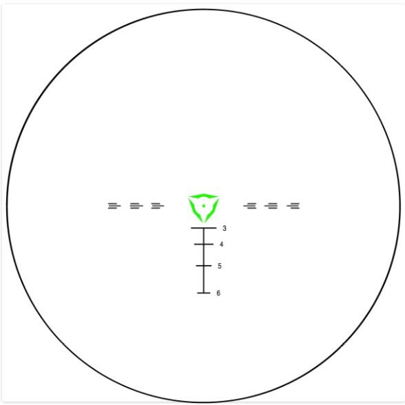 Приціл призматичний Vector Optics C1 4х32 Dual-Color Illum.. Фото 3