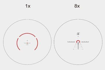 Приціл оптичний Vector Optics Constantine 1-8x24 (30 мм) FFP illum. VCO-1 MIL RAR