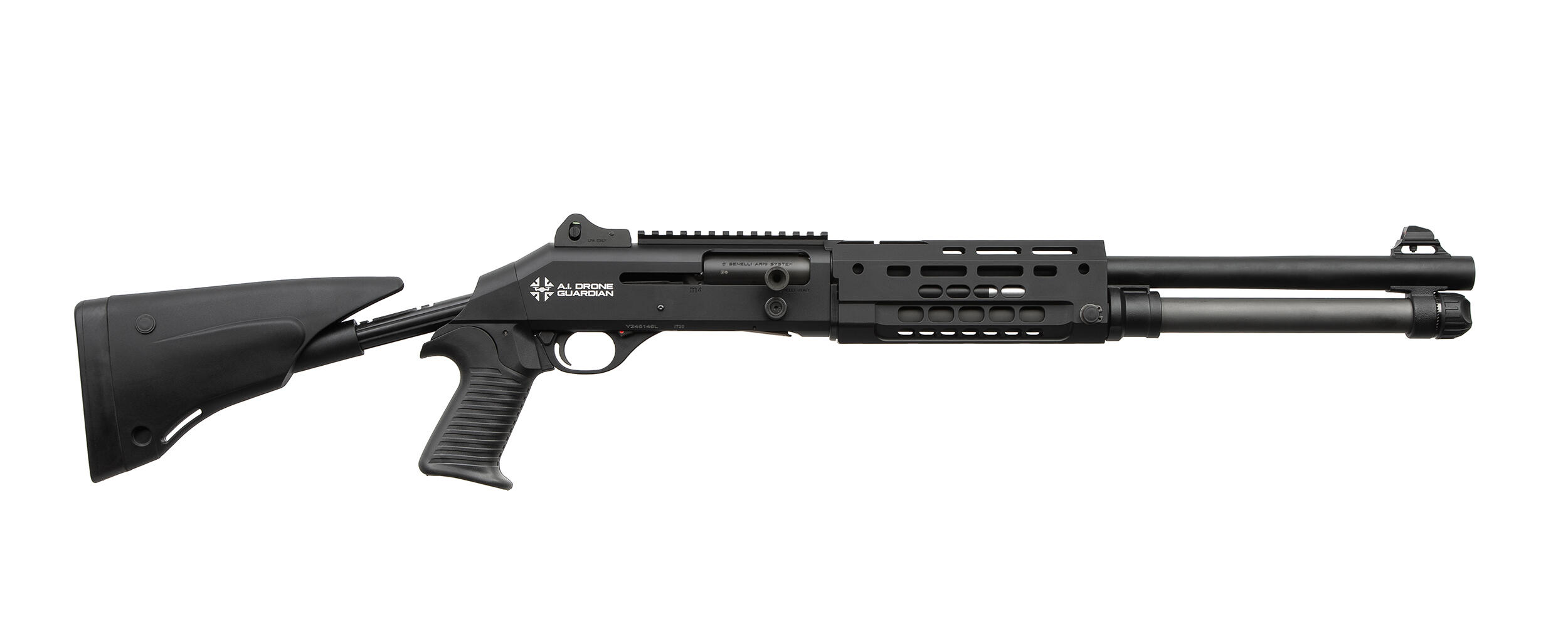 Рушниця мисливська Benelli M4 AI DRONE GUARDIAN NO OPTIC  кал. 12 18.5" TEL PG WLD
