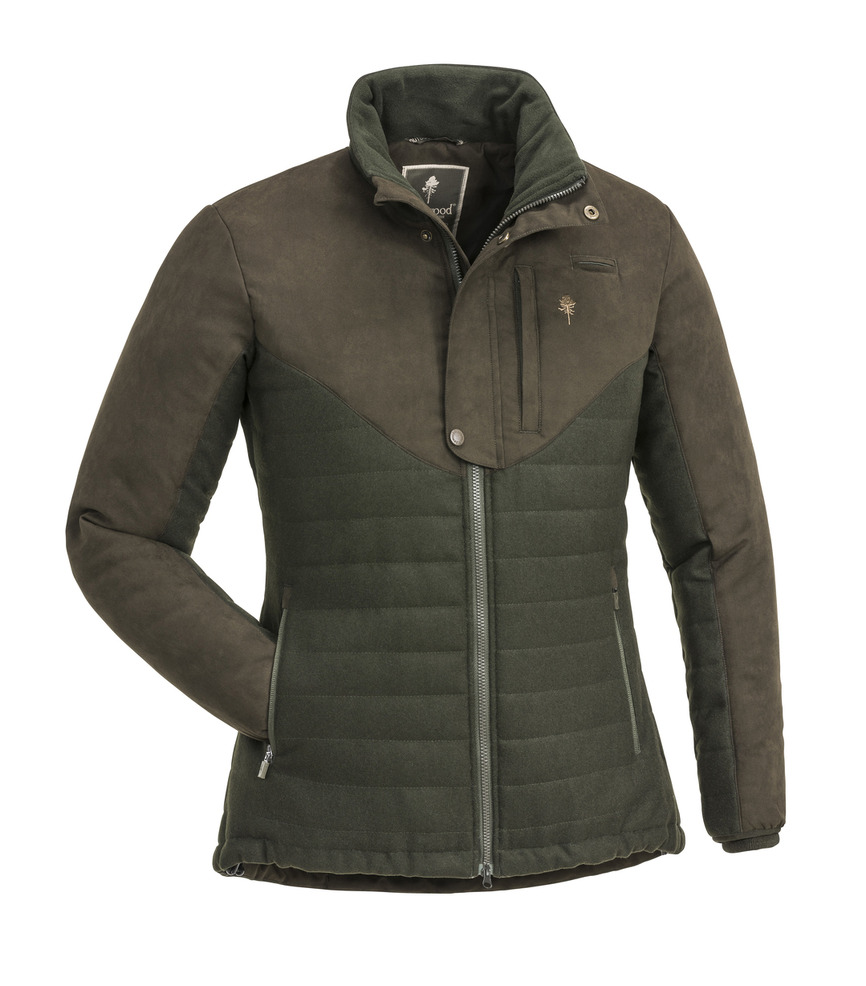 Жіноча куртка PINEWOOD EDMONTON EXCLUSIVE Mossgreen/SuedeBrown
