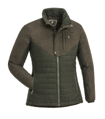 Жіноча куртка PINEWOOD EDMONTON EXCLUSIVE Mossgreen/SuedeBrown
