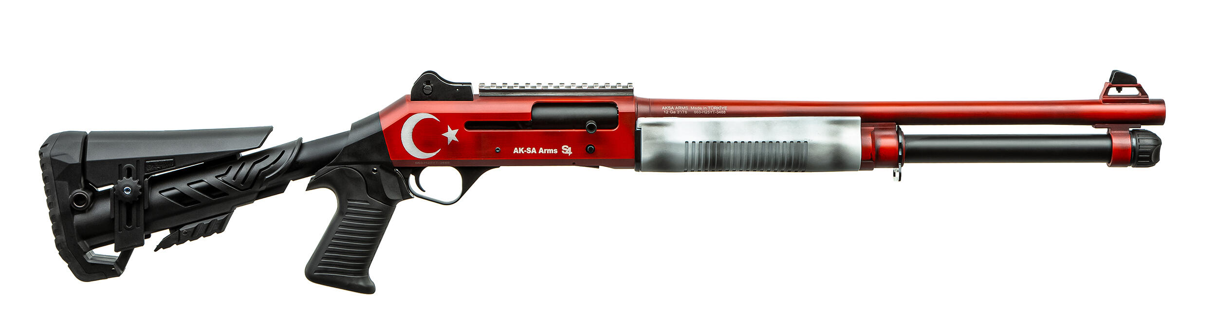 Рушниця мисливська AKSA ARMS S4 FX-13 TR Flag  кал. 12 18.5"