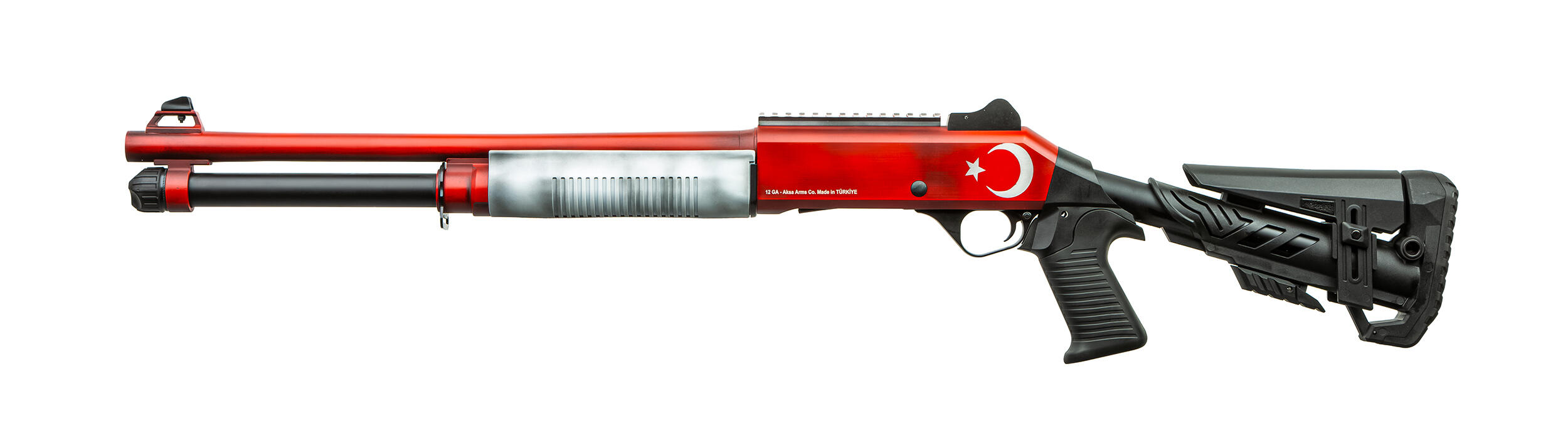 Рушниця мисливська AKSA ARMS S4 FX-13 TR Flag  кал. 12 18.5". Фото 2