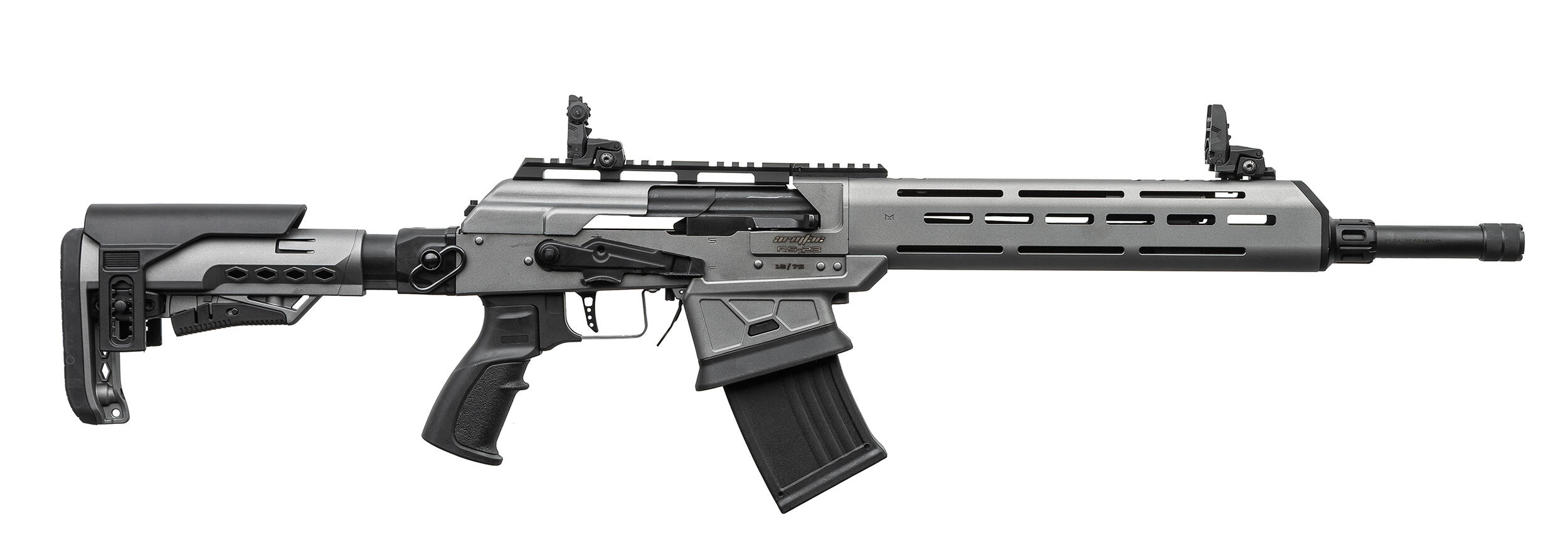Рушниця мисливська Armsan RS-23 12GA 3" 47CM gray telescopic non folding stock