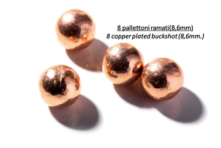 Картеч в контейнері B&P BIG GAME PALLETTONI EXTRA VEL. (8P) к.12/20/70 №11/0, 10/100шт 30гр. Фото 4