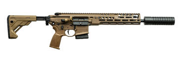 Карабін мисливский MCXS 223 REM, SBR, 11.5IN, IR CERAKOTE, FDE, MLOK, з глушником Sofie TAC