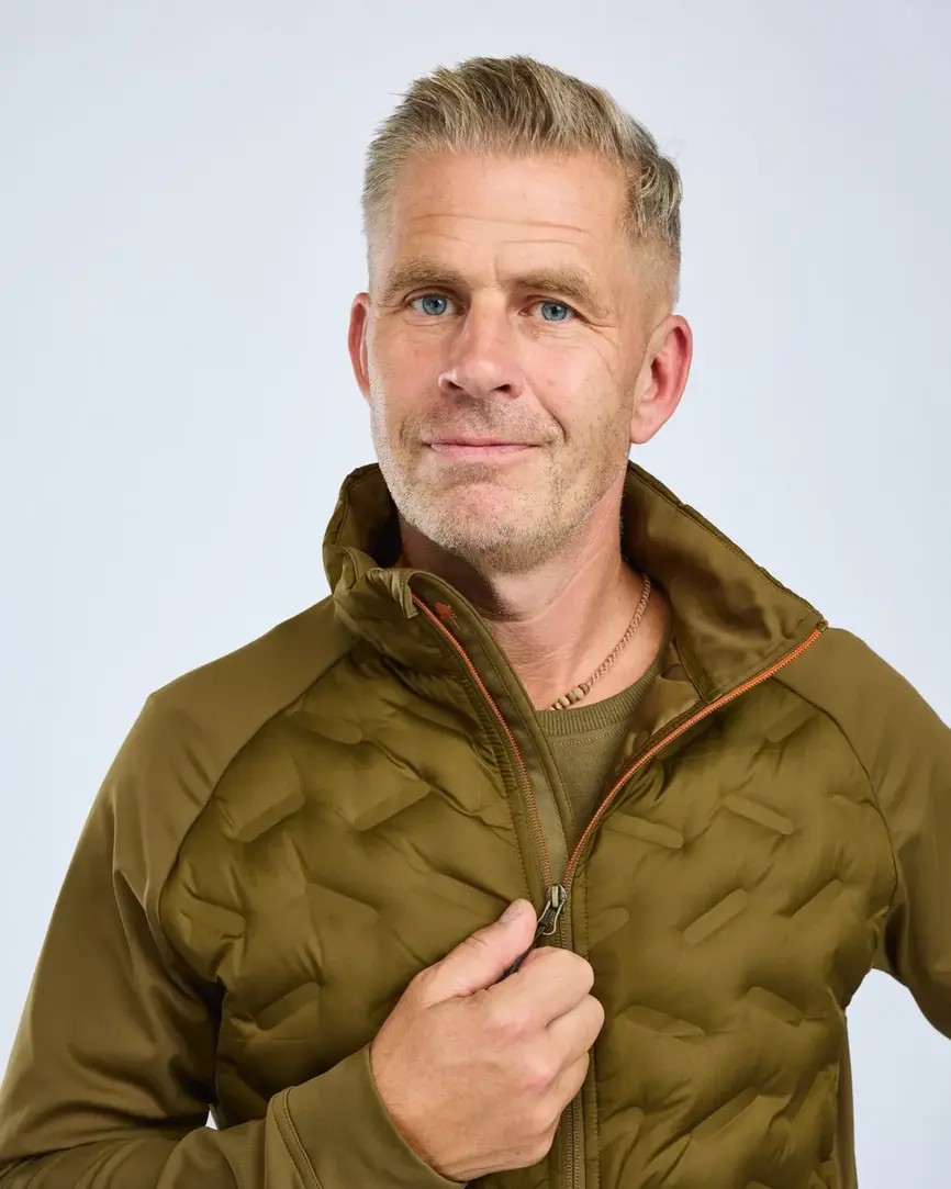 Куртка Pinewood Abisko Insulation Hybrid Jacket M's Olive Green. Фото 3